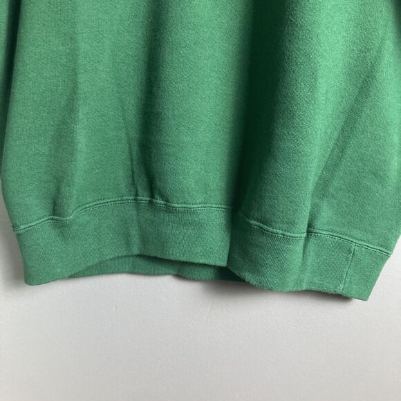 Boston University Terriers Sweatshirt men's Large Genus 90's? Vintage Green - Picture 5 of 7